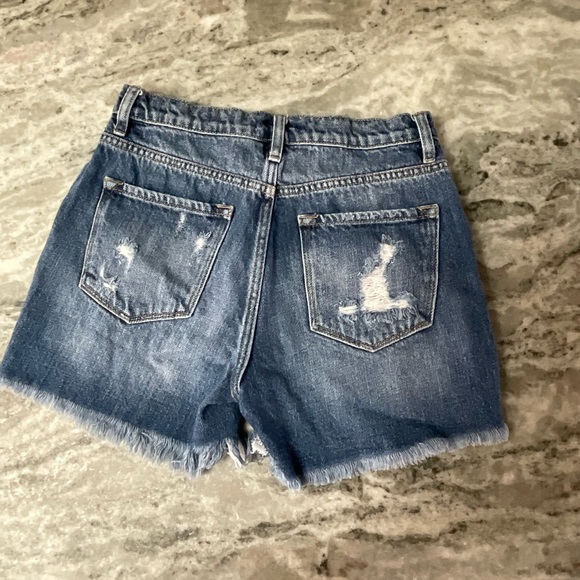 Kancan Estilo Women’s Distressed Ultra High Rise Denim Shorts Sz S (O1) - Picture 8 of 8